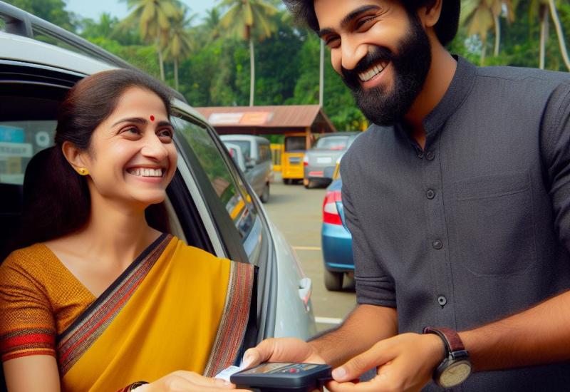 പാർക്കിംഗ് സ്ഥലത്തെ സൂപ്പർ നിമിഷങ്ങൾ