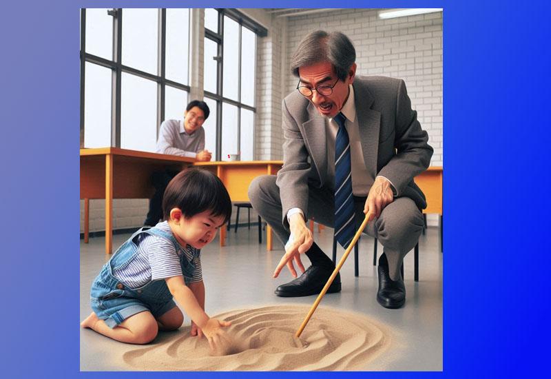 Playing child