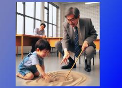 Playing child